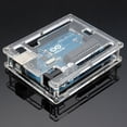 thumbnail image 2 of Ayyufe Transparent Acrylic Case Cover Shell Enclosure Computer Box for Arduino UNO R3, 2 of 5