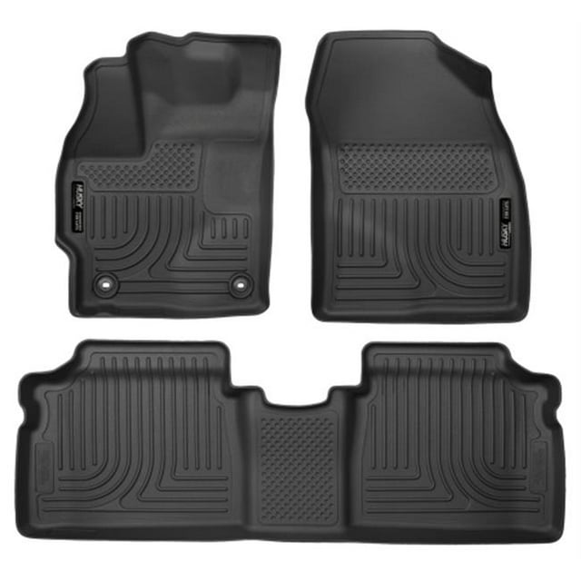 Husky Liners 99511 Weather Beater Front & Rear Floor Mat - Black