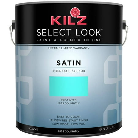 Kilz paint at walmart KILZ IDENTITY Paint & Primer in One Interior/Exterior is a low VOC, low odor ultra premium stainblocking acrylic product. Its advanced acrylic technology formula delivers a high performance finish that blocks stains and offers excellent protection against staining, fading and peeling.