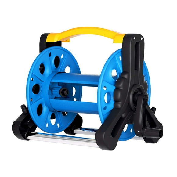 S SERENABLE Garden Hose Reel Cart Household Pipe Storage Rack for Patio Agriculture Lawn C