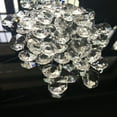 thumbnail image 2 of GKNET 50PC Clear Crystal Octagon Bead Faceted Prism Crystal Glass Suncatcher Pendant, 2 of 7
