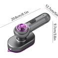 thumbnail image 2 of Portable Steam Iron, Handheld Garment Ironing Machine, Mini Ironing Machine Home Travel Iron for Clothes, Curtains, Tablecloths, Bedding, Upholstery(wwx), 2 of 7