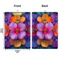 thumbnail image 5 of FORMRS Acrylic Clipboard with Low Profile Clip Standard A4 Letter Size, 12.5" x 9", Large Purple Flowers, 5 of 8