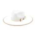 thumbnail image 2 of Sombreros de invierno de moda con lazo para mujer, sombreros de jazz para bodas, y fiestas temáticas, 2 of 8
