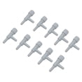 thumbnail image 2 of 20 piezas de plástico ABS gris para acuario, manguera para pecera, ajuste de línea de aire, válvulas de Control de flujo de volumen, 2 of 5