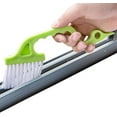 thumbnail image 2 of 3pcs Hand-held Groove Gap Cleaning Tools,Door Window Track Kitchen Cleaning Brushes(Blue, Yellow, Pink), 2 of 6