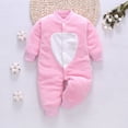 thumbnail image 2 of Fjofpr Baby Girl Clothes Newborn Baby Boy Clothes Clearance Baby Boy Clothes Clearance Baby Winter Clothes Clearance Newborn Infant Baby Girls Boys Print Thick Warm Jumpsuit Playsuit Romper Clothes, 2 of 4