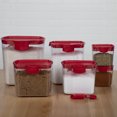 thumbnail image 3 of Progressive International Prepworks ProKeeper 6 Pièces Conteneur de Stockage Set, Rouge, 3 of 9