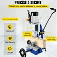 thumbnail image 3 of KFFKFF Carpentry Mortise Equipment, 1/2 HP 1700RPM Powermatic Drill, Featuring Adjustable Work Station Benchtop Mortising Device, Designed for Crafting Round and Square Holes, 3 of 9