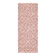 thumbnail image 3 of Unique Loom Trellis Shag Collection Area Rug - Ruth (2' x 5' Runner Light Pink/Ivory), 3 of 11