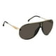 thumbnail image 2 of Lentes de Sol Carrera Unisex 2059162M2992K Negro-Dorado Carrera 2059162M2992K, 2 of 7
