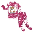 thumbnail image 2 of NIEWTR Toddler Baby Girl Fall Halloween Clothes pajamas Sets Tractor Long Sleeve Pullover Sweatshirt Tops Joggers Pants Set 6 9 12 18 24 Months 3T 4T Kids Fall Winter Halloween Outfits, 2 of 8