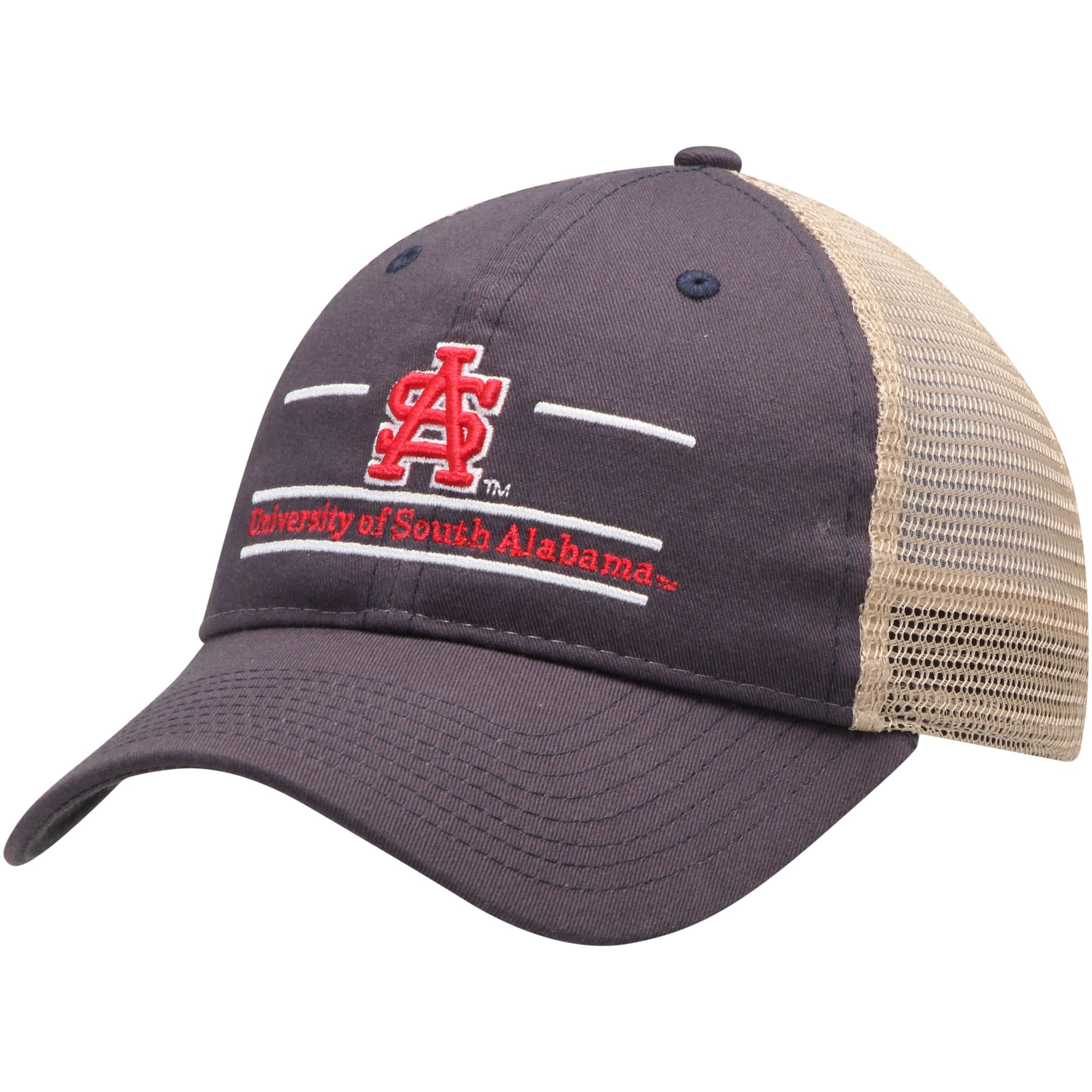 سلسال تشوكر ذهب South Alabama Jaguars The Game Split Bar Trucker Adjustable Hat ... سلسال تشوكر ذهب