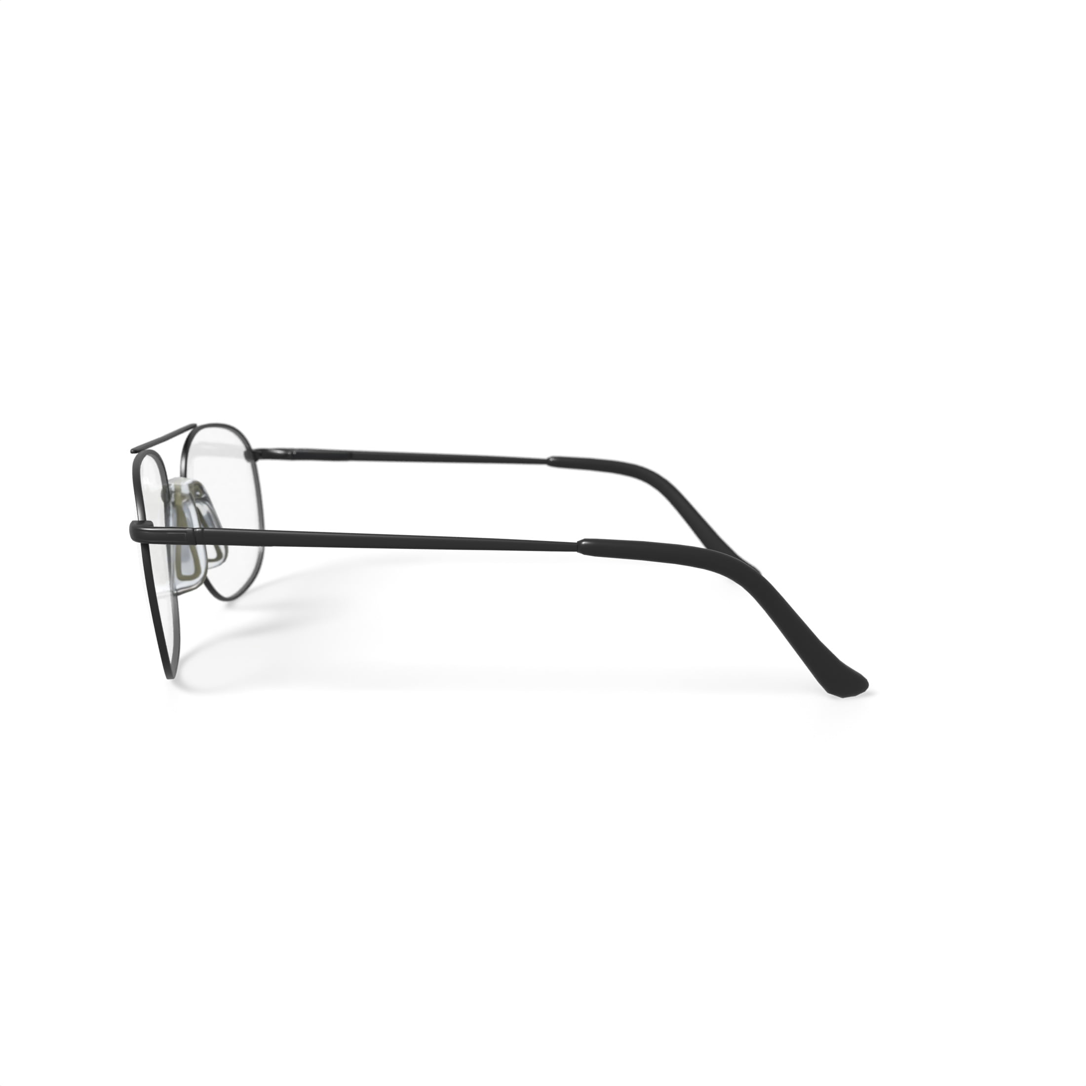 Via Milano Men's Kyle Square Prescription Eyeglasses with Case, Gunmetal