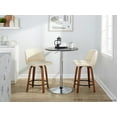 thumbnail image 3 of LumiSource Multi Toriano 24" Fixed-Height Counter Stool - Set of 2, 3 of 6