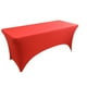 thumbnail image 1 of [6 pies] Funda para mesa de patio elástica rectangular, ajustada, lavable y resistente a las arrugas para eventos, bodas, banquetes y fiestas, 1 of 5