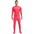 thumbnail image 4 of Mono de cuerpo entero Zentai para hombre y mujer, mono de manga larga con pies, mono de gimnasia ajustado, disfraz de Halloween, 4 of 5