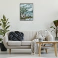 thumbnail image 3 of Stupell Industries Traditional Sheep View Landscape Painting Black Framed Art Print Wall Art, 24 x 30, 3 of 10
