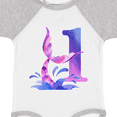 thumbnail image 4 of Inktastic 1st Birthday Mermaid Tail Boys or Girls Baby Bodysuit, 4 of 5