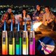 thumbnail image 1 of Encendedor de llama azul con antorcha recta a prueba de viento, antorcha de butano, antorcha de turbina, encendedor de gas inflable a prueba de viento, encendedor de butano recargable para barbacoa, 1 of 9
