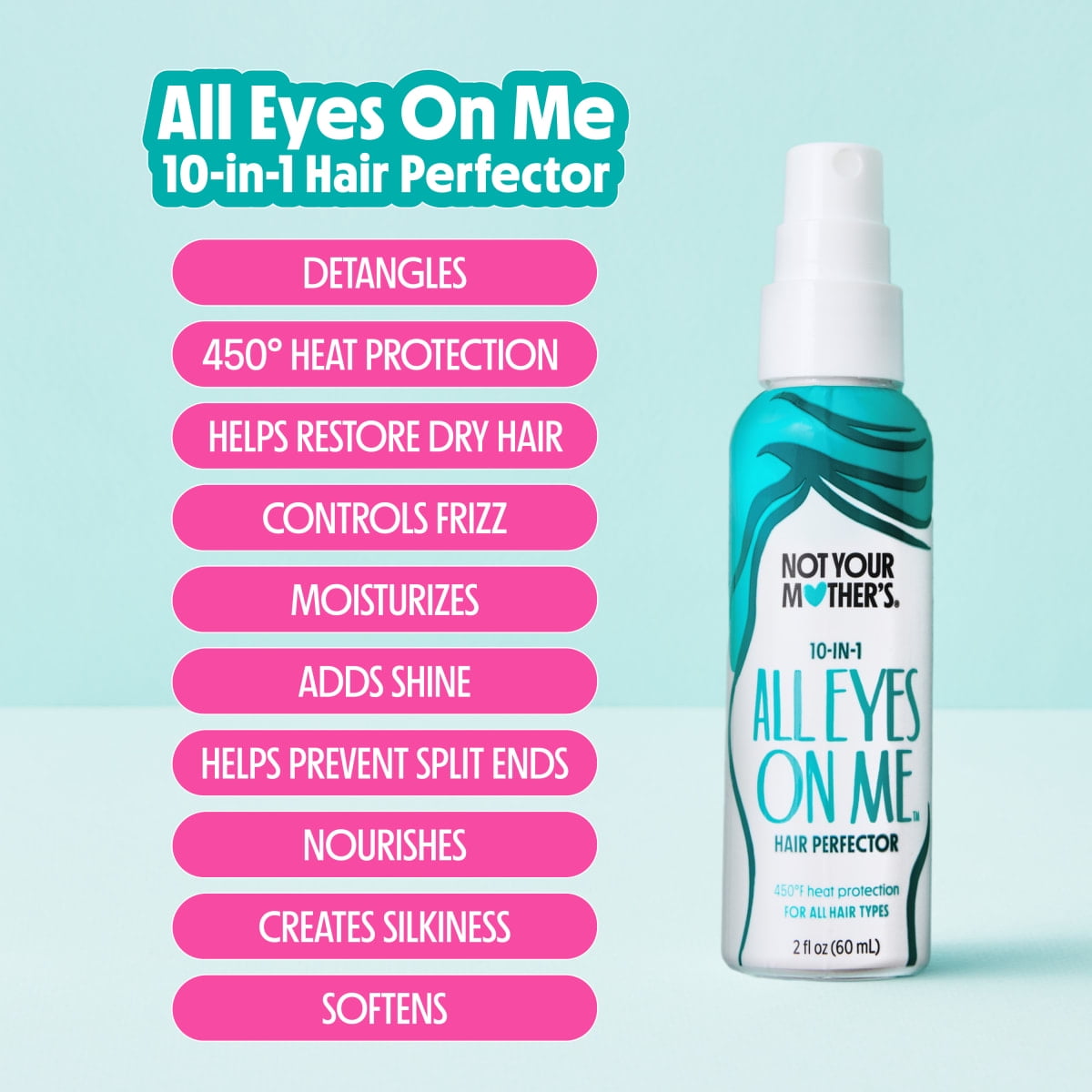 Not Your Mother's Ready, Set, Style! Kit with All Eyes On Me 10-in-1 Hair Perfector & Styling Cream