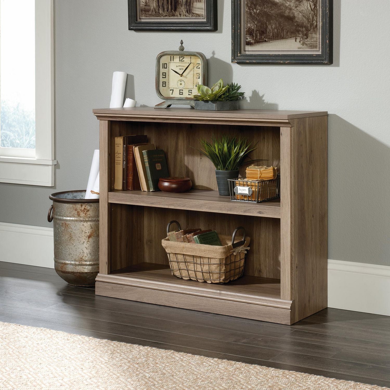 Sauder Select 2-Shelf Bookcase