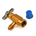 thumbnail image 3 of R-134a R-134 AC DV-134 Brass CAN TAP Opener Valve 1/2" ACME Adapter, 3 of 9