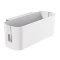 thumbnail image 1 of Hanging Crib Storage Shelf, Storage Basket with 2 Hooks, Baby Bed Shelf Holder, Dorm Room Supplies, 1 of 4