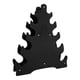 thumbnail image 5 of WINOMO Estante de almacenamiento para mancuernas, diseño de hoja de árbol, soporte para mancuernas, soporte de almacenamiento para levantamiento de pesas de 5 niveles, 5 of 5