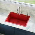 thumbnail image 2 of Elkay Elxr13322 Quartz Luxe 33" Drop In Single Basin Quartz Composite Kitchen Sink -, 2 of 5