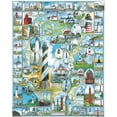 thumbnail image 2 of White Mountain Lighthouses 1000 Piece Jigsaw Puzzle, 2 of 2
