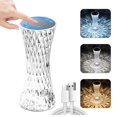 thumbnail image 2 of CNKOO Touching Control Crystal Table Lamp LED Crystal Cordless Table Lamp Dimmable Night Light Bedside Nightstand Lamp, 2 of 6