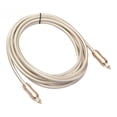 thumbnail image 4 of Cable óptico Audio Digital Cable De Fibra óptica Digital Platino A De Alta , Barra De Sonido Sunnimix  Cable de audio estéreo macho, 4 of 8