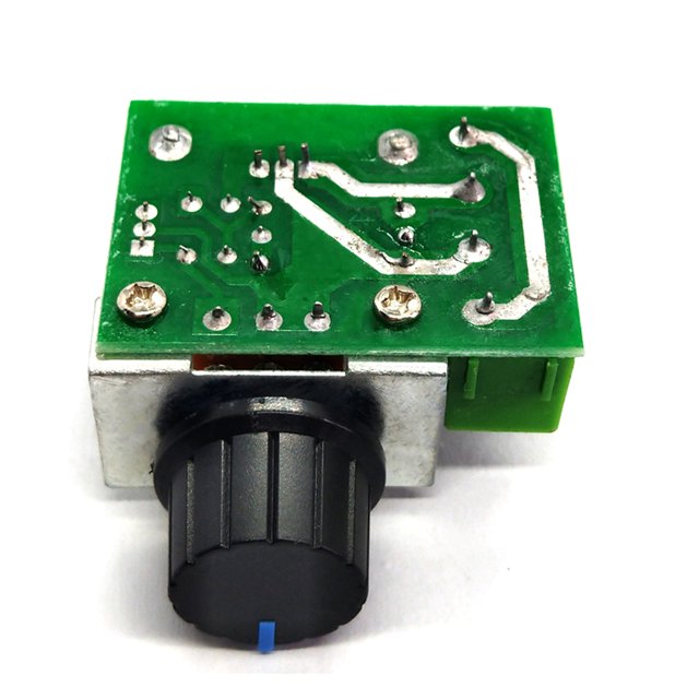 Riwesomey Estabilizador de voltios a prueba de herrumbre tiristor eléctrico multipropósito regulador de luz control de circuito protección AC 220V Herramientas eléctricas Riwesomey TO008949-00