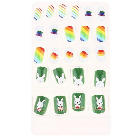 24pcs Nail Sticker For Kids