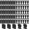 thumbnail image 1 of 108 hojas multiherramienta de acero al carbono, hojas de sierra oscilantes afiladas, hojas oscilantes de liberación rápida, hojas de sierra de corte rápido de alta precisión, herramienta de carpinterí, 1 of 8