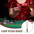 thumbnail image 2 of Telescopic Poker Chip Push Rake Practical Poker Chip Accessory For Efficient Game Chip Collection Display And Organizer Ideal For Home Parties, 2 of 9