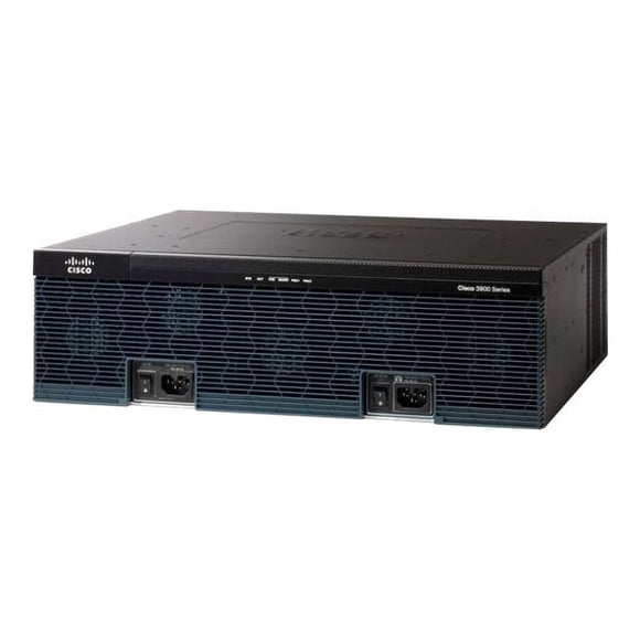 Cisco 3925E Voice Security and CUBE Bundle - Router - voice / fax module - GigE - WAN ports: 4