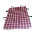 thumbnail image 3 of MERIGLARE Coussin de Lit de Positionnement avec Poignées Tissu Coulissant pour Aînés pour Soignant Aînés Carreaux Rouges 90x120cm, 3 of 9