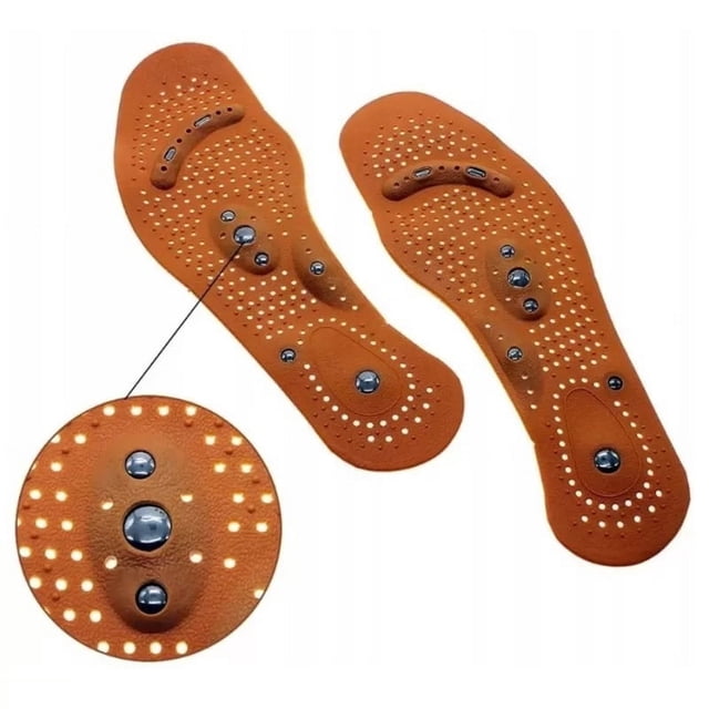 29CM de longitud Plantilla magnética de acupresión para zapatos 40-45 Incluye 8 plantillas magnéticas