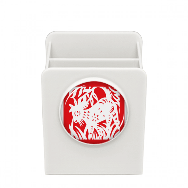 Estuche de escritorio Unbranded Corte de papel China Zodiac ovejas