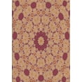 thumbnail image 1 of Ahgly Company Indoor Rectangle Patterned Sandy Brown Novelty Area Rugs, 7' x 9', 1 of 6
