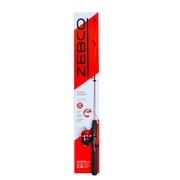 Zebco Dock Demon Spincast Combo, 30 1 Piece Fishing Rod, Red