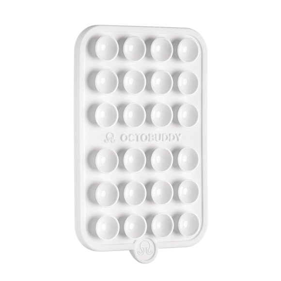 Soporte para móvil OCTOBUDDY magnético y de succión - Blanco