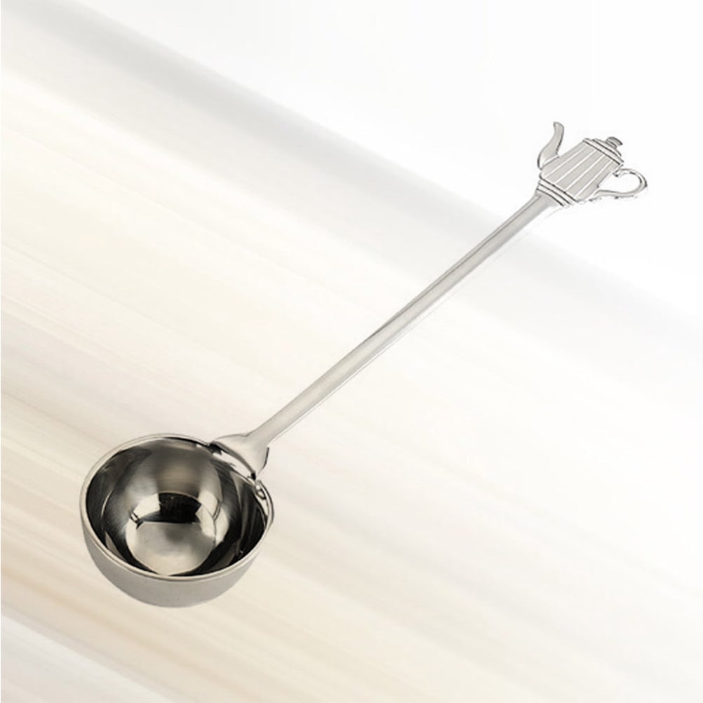 Cuillère à Café En Inox 10g Avec Manche En Noyer Noir - Accessoire Chic Pour Café, Thé Ou épices