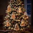 thumbnail image 6 of Glowing Christmas Story Bell Ornament 3.9 Inch - Light-Up Mini Holiday Scene with Warm White LED Lights - Hanging Xmas Tree Decor, Festive Keepsake Gift,Santa Claus, 6 of 6