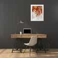 thumbnail image 3 of Robbins, Nikki 19x24 White Modern Wood Framed Museum Art Print Titled - Cascading Fall II, 3 of 4