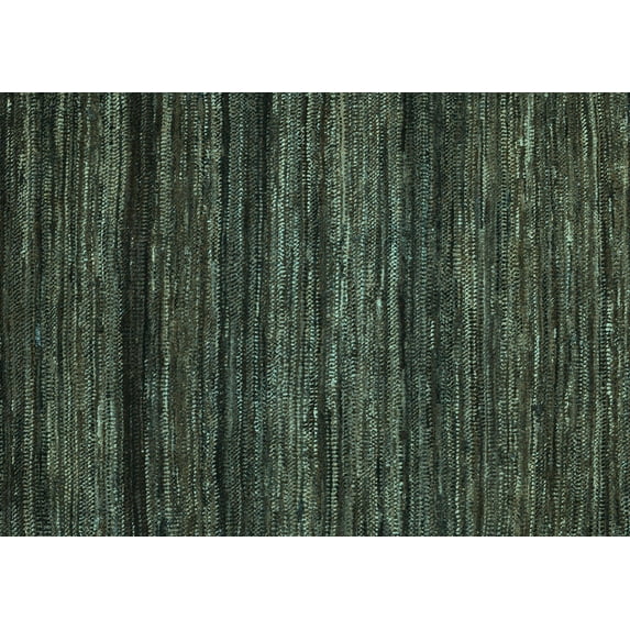Ahgly Company Indoor Rectangle Abstract Light Blue Modern Area Rugs, 2' x 3'