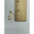 thumbnail image 5 of 14K Solid Real Gold Personalized Cursive Q Initial Pendant, Available in Different Letters Charm with Diamond Cut Gifts for Her with 18 Inch Gold Chain, 5 of 6