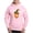 Pink, variant on - Halloween Letter U Witch Monogram Hooded Sweatshir - Pullover Hoodie, Hooded Sweatshirt